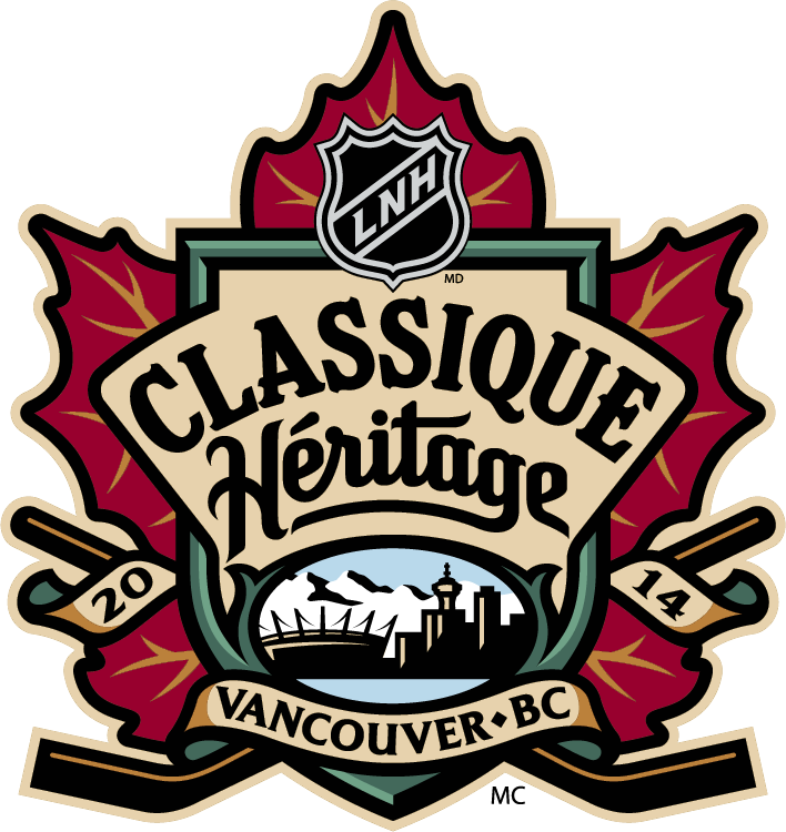 NHL Heritage Classic 2014 Alt. Language Logo iron on heat transfer